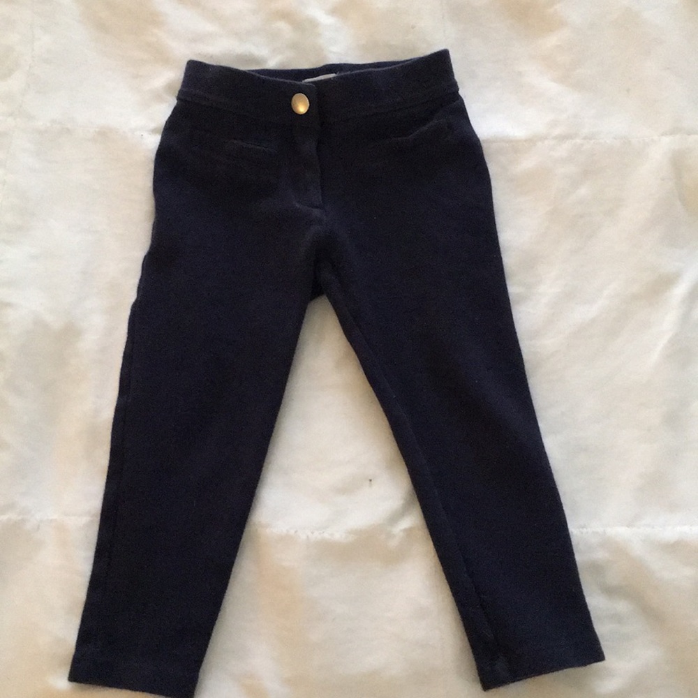 CREWCUTS navy cotton stretch pant as 3